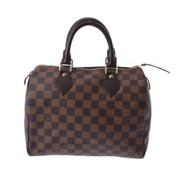 LOUIS VUITTON Damier Speedy 25 Brown N41532 Women's Canvas Handbag