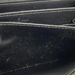 Louis Vuitton Long Wallet Monogram Eclipse Zippy XL M61698 Black Men's
