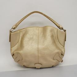 Salvatore Ferragamo handbag Gancini leather gold ladies