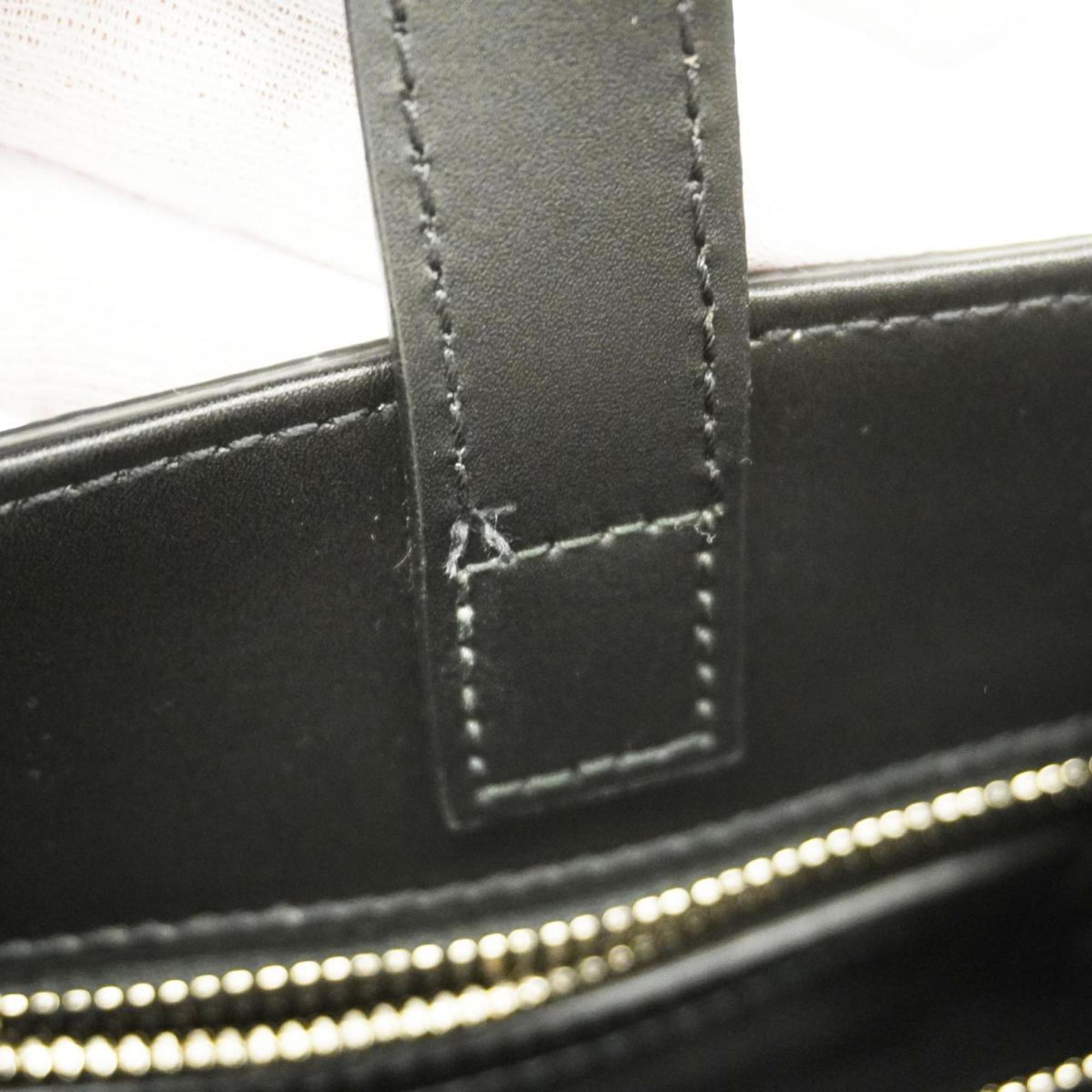 Gucci handbag GG Supreme 681298 leather black men's women's