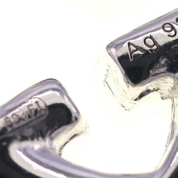 Gucci Earrings Interlocking G 223321 SV Sterling Silver 925 American Hook GG Double Ear GUCCI