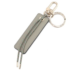 Louis Vuitton Keychain Portocle Rug Monogram Fluo MP2126 Grey Titanium Key Ring Bag Charm Hook Men's LOUIS VUITTON