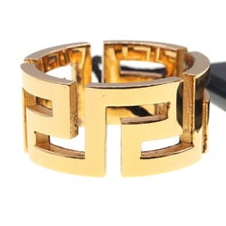Versace Greek Ring DG584672S Gold Metal Size 17.5 Medusa Men's VERSACE