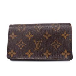Louis Vuitton Wallet Monogram Porte Monnaie Bietre Sor M61730 Brown Men's Women's