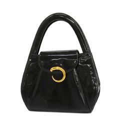 Cartier handbag Panthere enamel black ladies