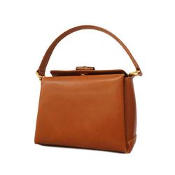 Gucci handbag bamboo 000 33 3175 leather light brown ladies