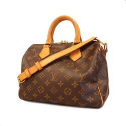 Louis Vuitton Handbag Monogram Speedy Bandouliere 25 M41113 Brown Ladies