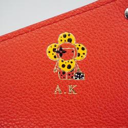 Louis Vuitton Long Wallet Monogram Empreinte LV×YK Portefeuille Sarah NM M81909 Red White Men's Women's