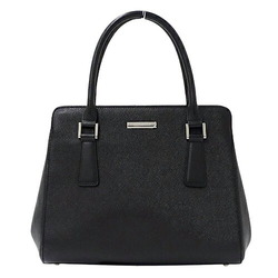 Burberry BURBERRY Bag Women's Handbag Leather Black Compact