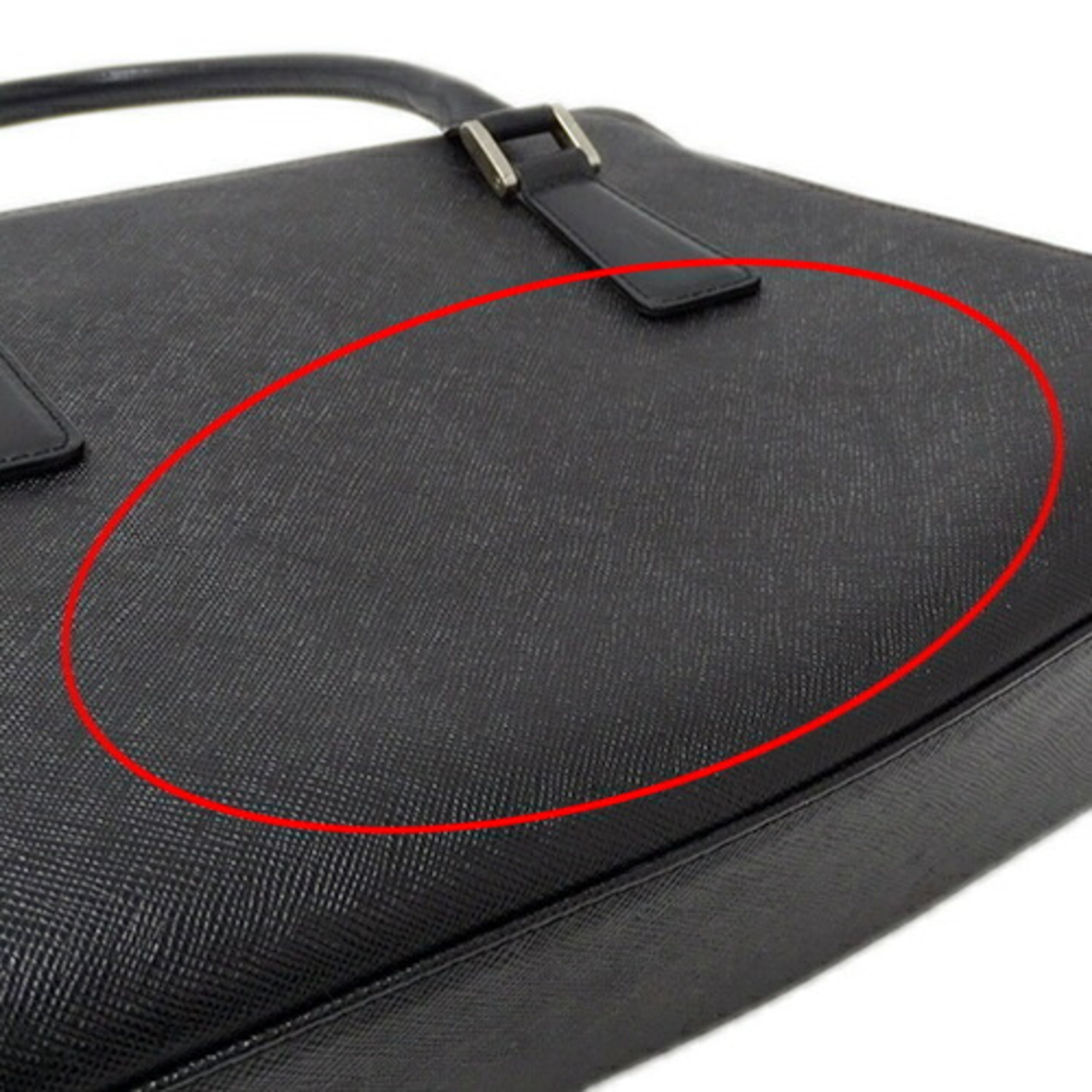 Burberry BURBERRY Bag Women's Handbag Leather Black Compact