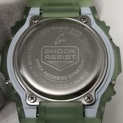 G-SHOCK CASIO Watch G-5600EB Green Collection Tough Solar Skeleton Blue Digital Men's Mikunigaoka Store ITWBMFFP28FQ