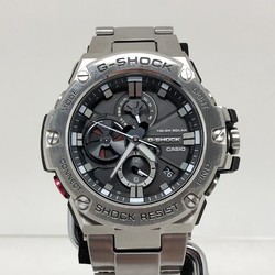 G-SHOCK CASIO Casio Watch GST-B100D-1A G-STEEL Analog Tough Solar Silver Stainless Steel Resin Men's Mikunigaoka Store ITD96P0O1T44
