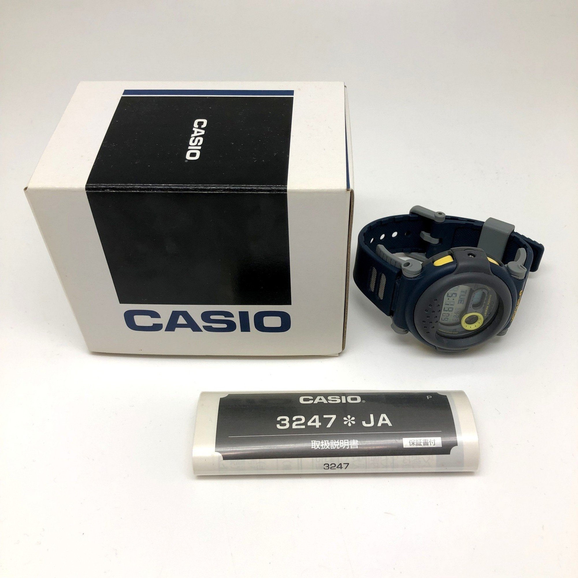 G-SHOCK CASIO Casio Watch G-001-2C Digital Capsule Tough Quartz Blue Gray Resin Men's Mikunigaoka Store IT59SPYJTEWG