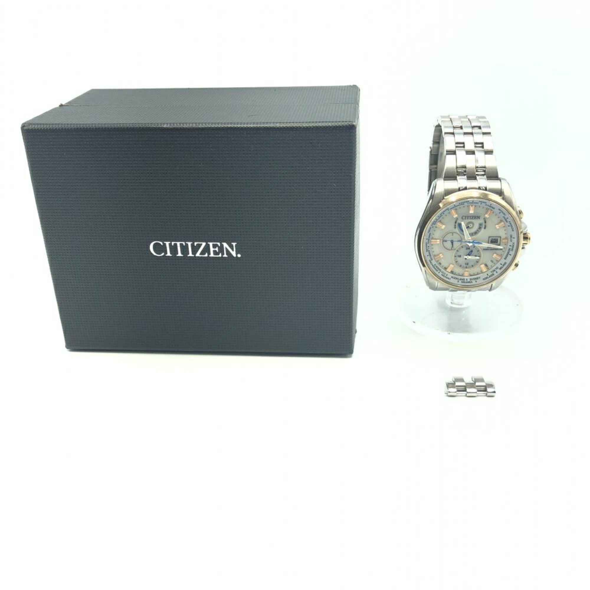 CITIZEN ATTESA Double Direct Flight Watch Solar H820-T021701 Citizen