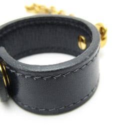 Hermes Glove Holder Keyring (Black,Gold)