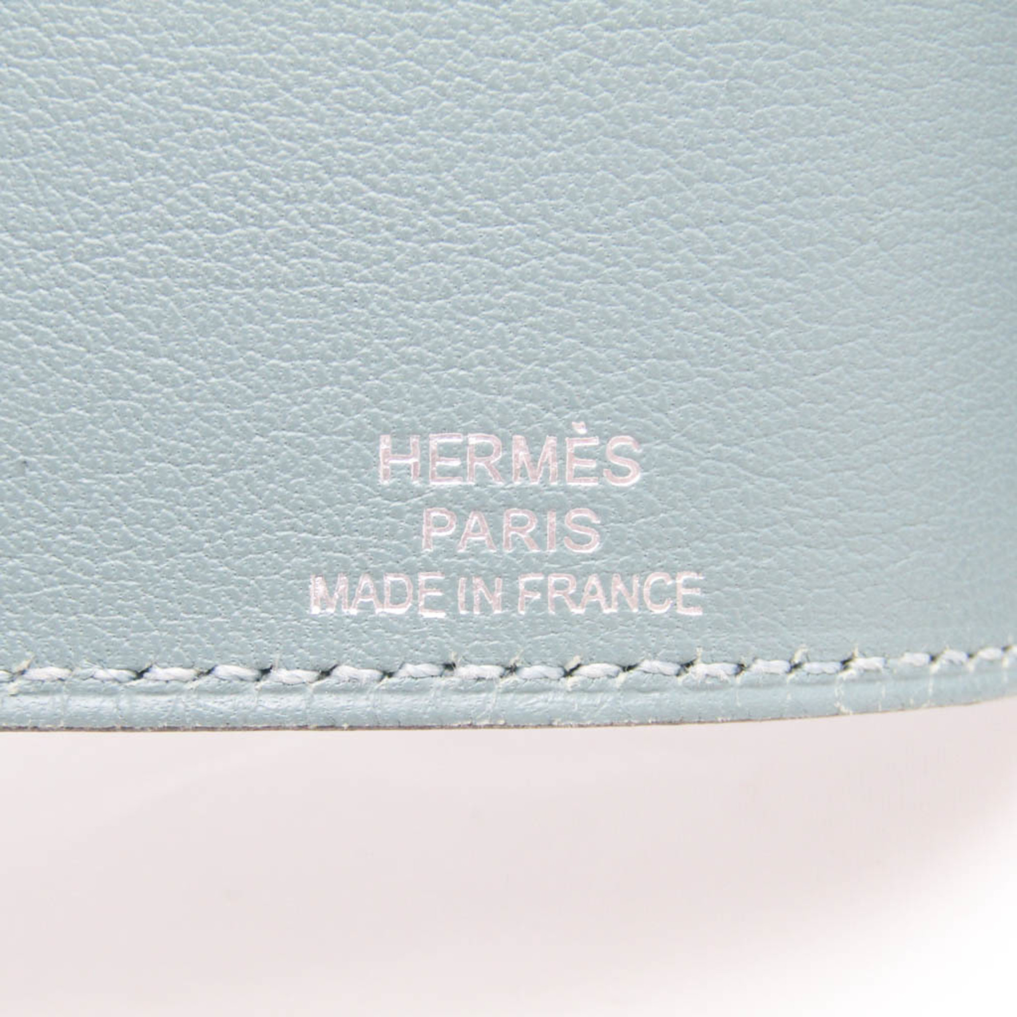 Hermes Ulysse A6 Planner Cover Light Blue Green PM Baby Line Rocking Horse