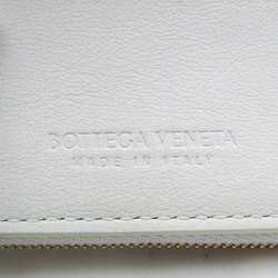 Bottega Veneta 619066 Women's Leather Wallet (tri-fold) Off-white