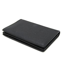 Saint Laurent 469338 Leather Card Case Black