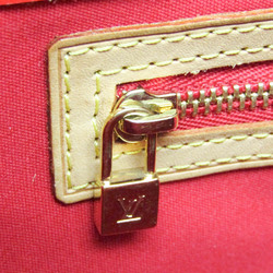 Louis Vuitton Monogram Vernis Reade PM M91990 Women's Handbag Pomme D'amour