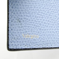 Valextra Iside Wallet SGES0005028LOCPS99 Men,Women Leather Middle Wallet (tri-fold) Blue