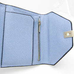 Valextra Iside Wallet SGES0005028LOCPS99 Men,Women Leather Middle Wallet (tri-fold) Blue