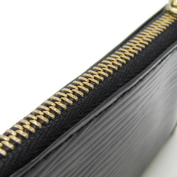 Louis Vuitton Epi Pochette Cle M63802 Women,Men Epi Leather Coin Purse/coin Case Noir