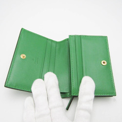Gucci GG Matelasse 723786 Women's Leather Wallet (bi-fold) Green