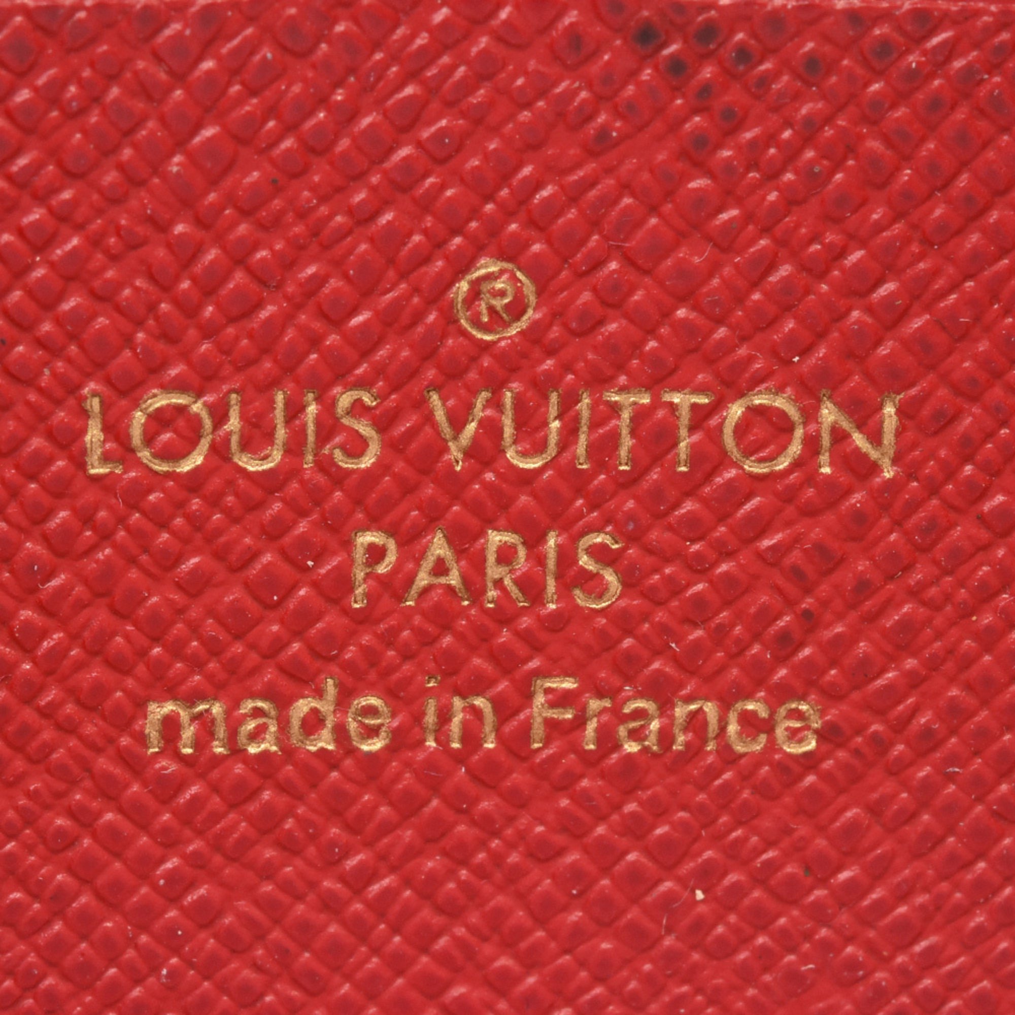 LOUIS VUITTON Zippy Wallet Retiro Round Monogram Canvas M61854 Cerise MI1188 IT0OTN3FKD48