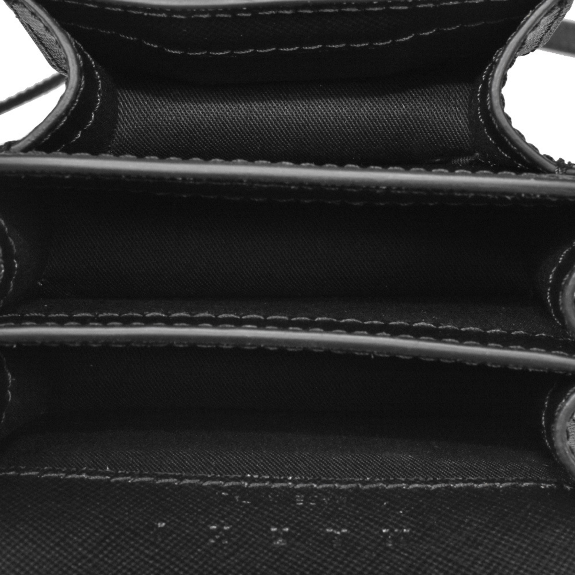 MARNI TRUNK Bag Nano Shoulder Trunk SBMP079NO1 Black Saffiano Leather Women's IT8OY35ACF3V