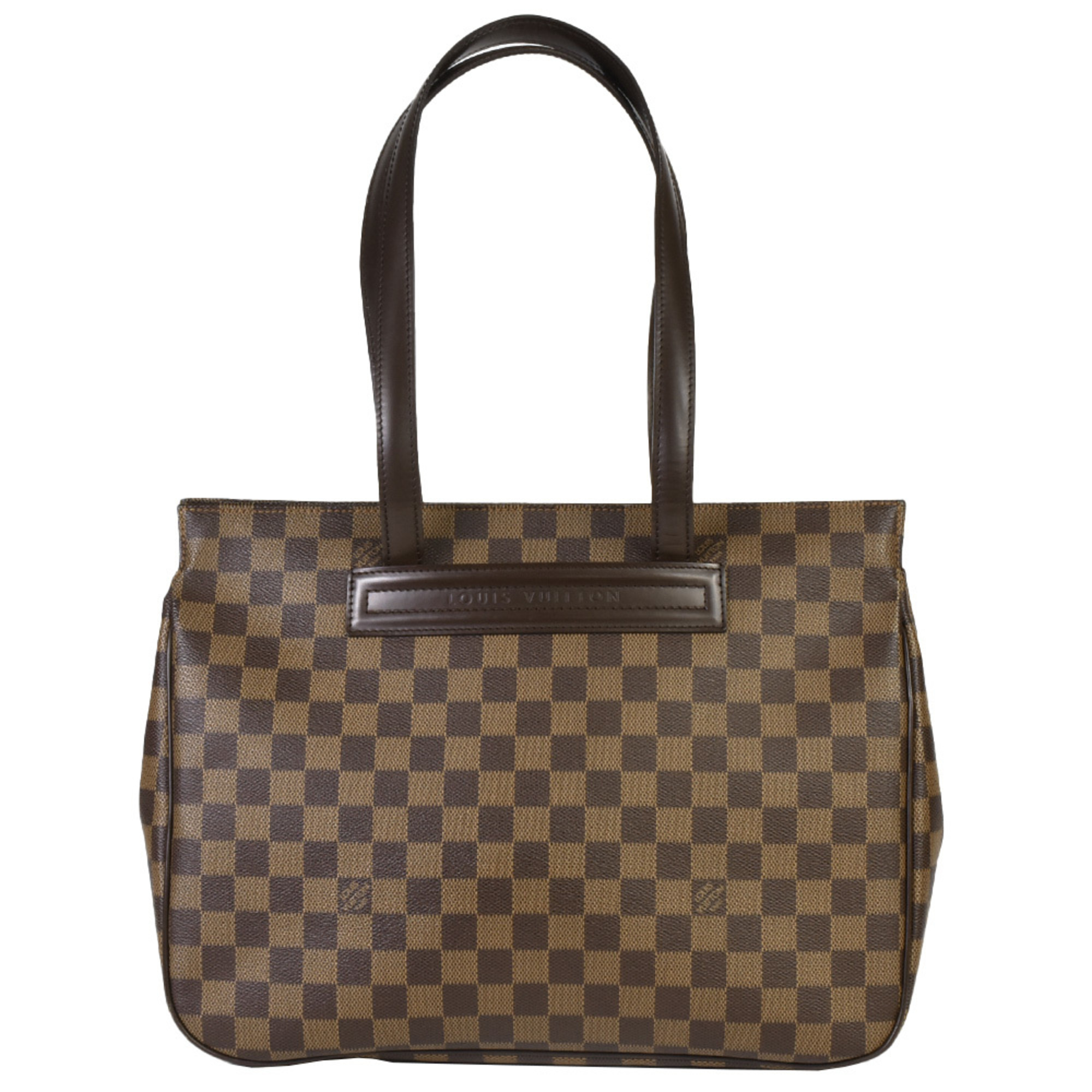 LOUIS VUITTON Parioli PM Shoulder Bag Damier Ebene N51123 Brown AR0074 Tote IT3RYPJNKH9Q