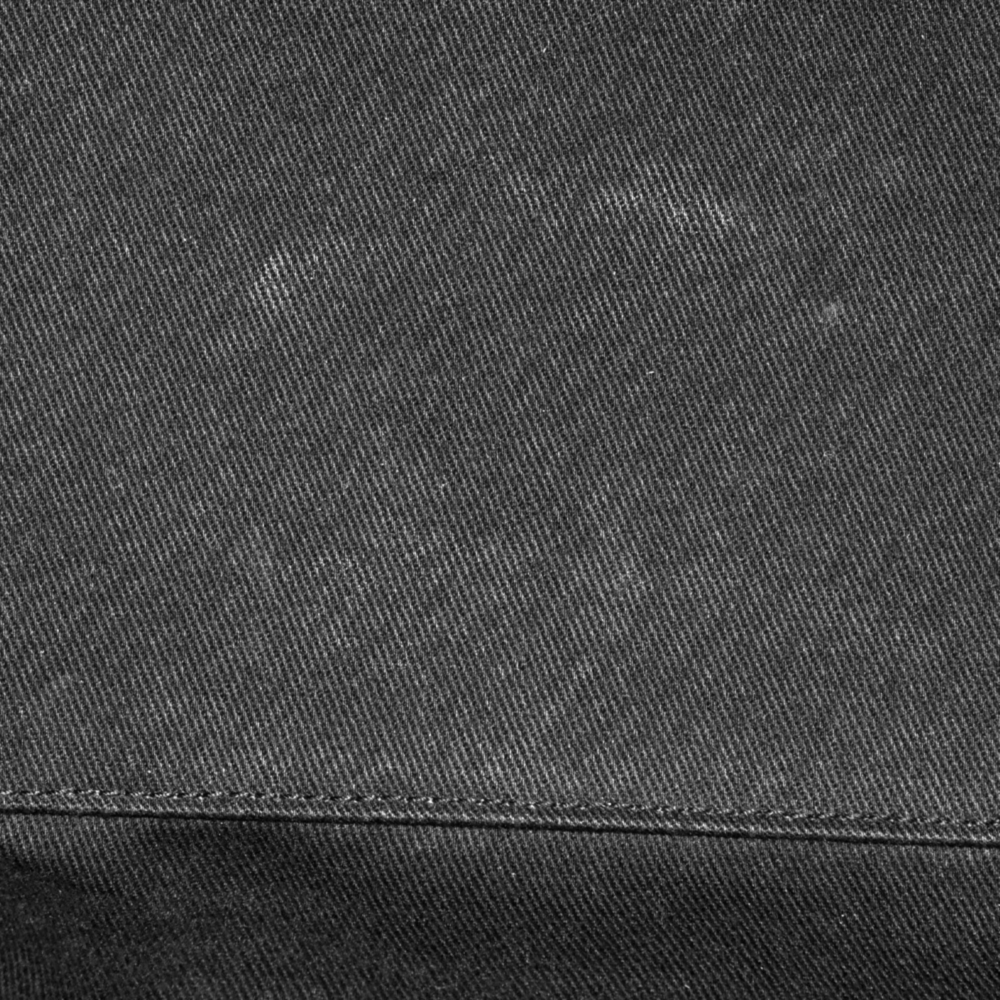 Saint Laurent SAINT LAURENT 48H Duffle Bag Sac de Jour Souple Shoulder Grained Leather 480584 Black Handbag ITJ1Y5LPUTKL