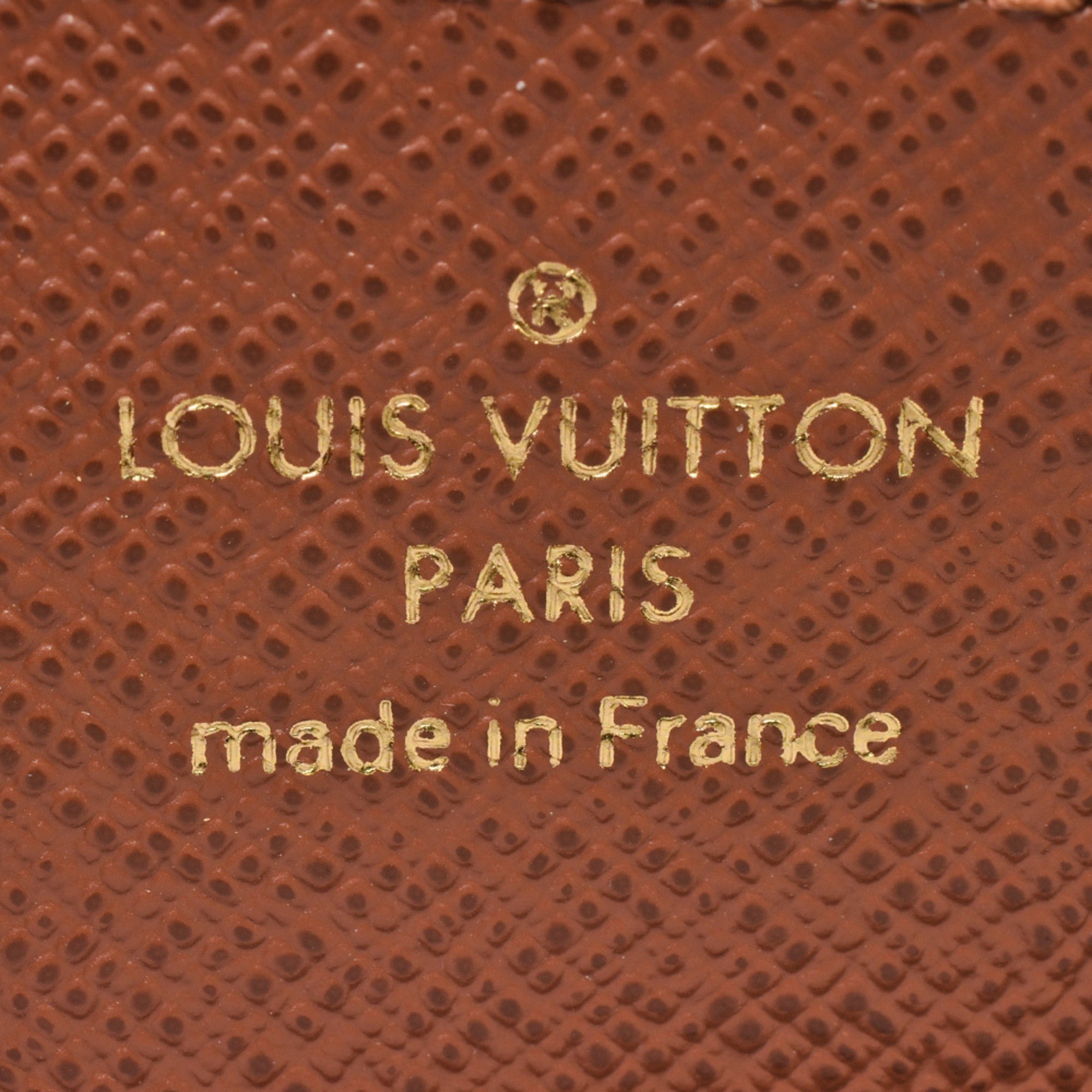 Louis Vuitton LOUIS VUITTON Zippy Wallet Round Monogram Canvas M42616 Brown RFID (IC chip) built-in IT5VXKM85XWK