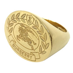 Burberry Signet Ring Medium Size 52 Gold