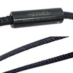 HERMES Hermes Necklace Pendant Tattersall PM TATERSALE H9121FY82 Buckle Workshop Enamel Blue Horse