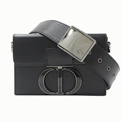 Christian Dior Dior Women's Bag 30 Montaigne Shoulder Box Black Hardware