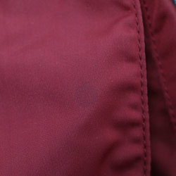PRADA Prada Shoulder Bag Red Nylon Flap Triangle Plate VINTAGE Crossbody Women's K4072