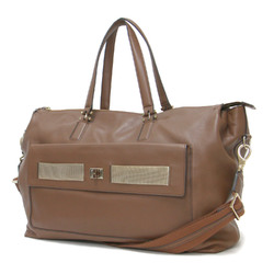 ANYA HINDMARCH Anya Hindmarch Bag Tote Shoulder Brown Leather Women's K4074