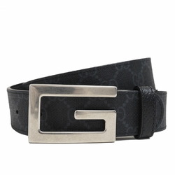 Gucci Square G Buckle Reversible Belt 35mm 80cm Black Men's 26974 Leather GUCCI