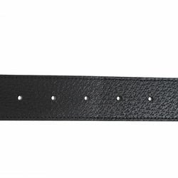 Gucci Square G Buckle Reversible Belt 35mm 80cm Black Men's 26974 Leather GUCCI