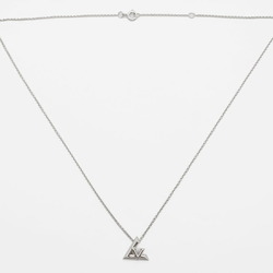 Louis Vuitton Pendant LV Volt One PM Necklace Q93806 Women's White Gold x Diamond LOUIS VUITTON