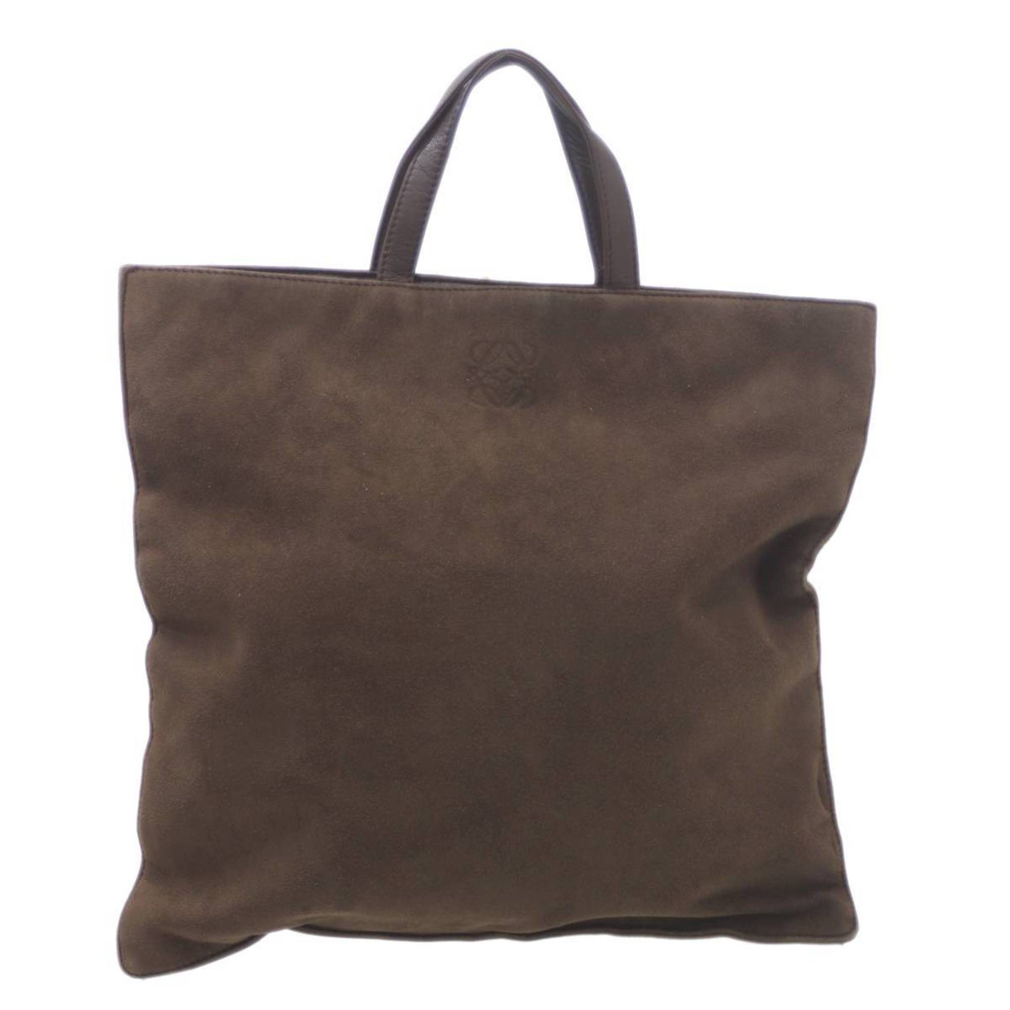 LOEWE Tote Bag Handbag Brown