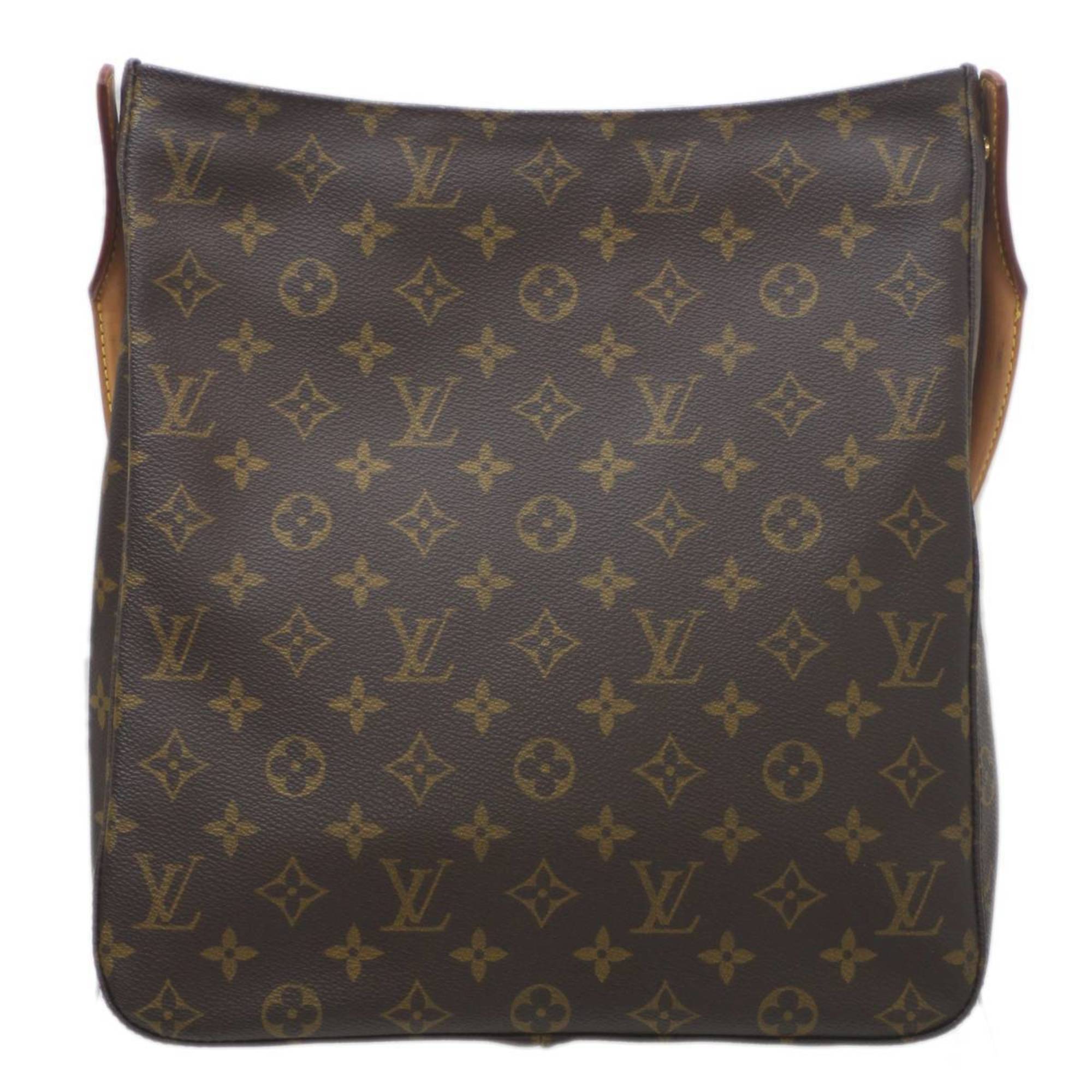 LOUIS VUITTON Louis Vuitton Looping GM Bag Monogram M51145 MI1010