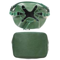 LOUIS VUITTON Petit Noe Shoulder Bag Epi Borneo Green M44104 AR1925