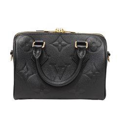 LOUIS VUITTON Louis Vuitton Speedy Bandouliere 20 M58953 Handbag Noir Monogram Empreinte A184 Women's Men's