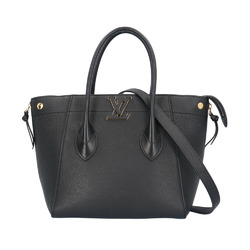 Louis Vuitton Freedom Shoulder Bag Leather M54843 Black Women's LOUIS VUITTON