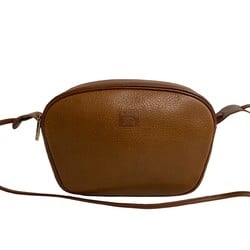 Burberrys Nova Check Shadow Horse Leather Shoulder Bag Sacoche Crossbody Brown 19648