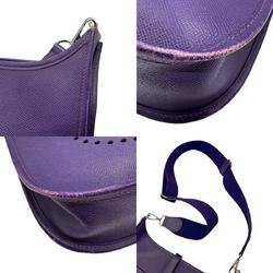 Hermes HERMES Shoulder Bag Evelyn 3 Epsom Leather Estimated Ultra Violet Women's z0821