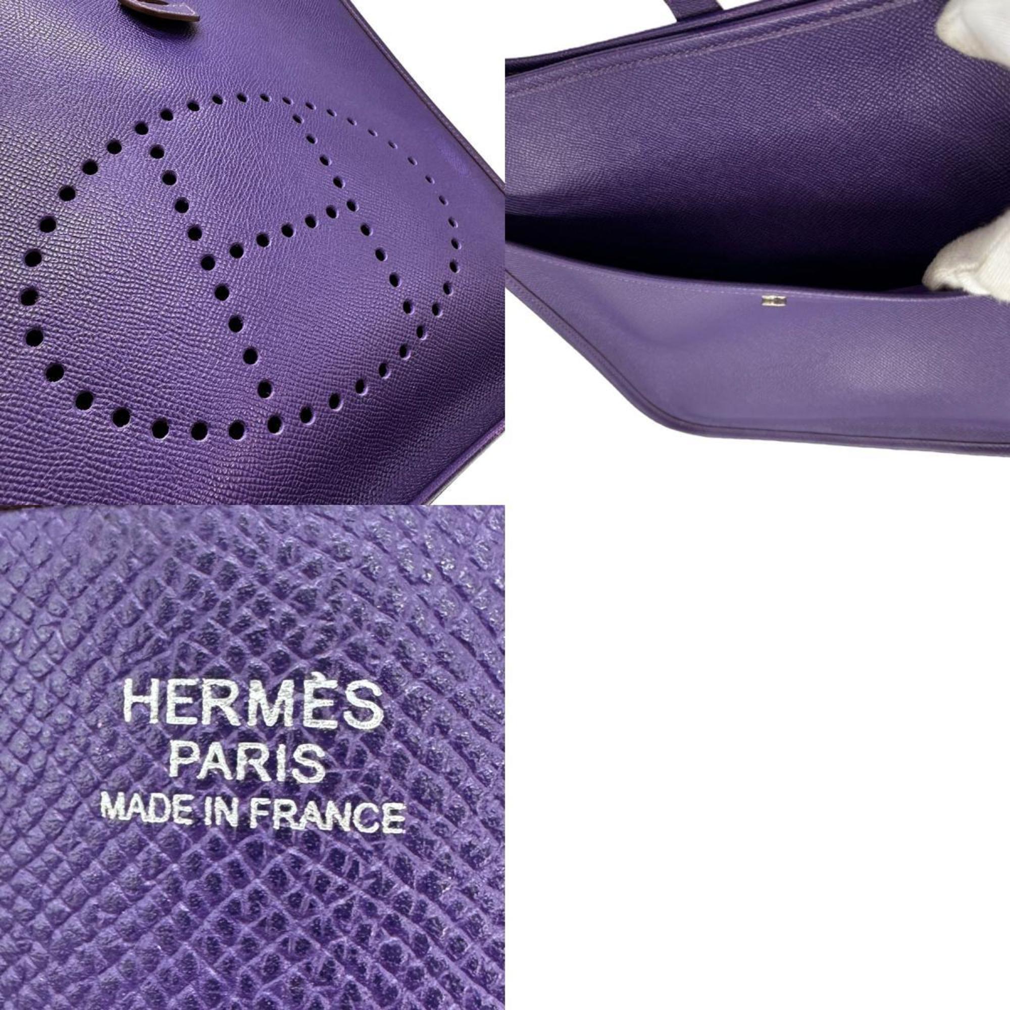 Hermes HERMES Shoulder Bag Evelyn 3 Epsom Leather Estimated Ultra Violet Women's z0821