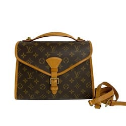 LOUIS VUITTON Bel Air Monogram Leather 2way Handbag Shoulder Bag Brown 29534