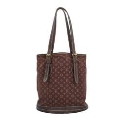 Louis Vuitton Bucket PM Monogram Run Handbag M95226 Brown Women's LOUIS VUITTON